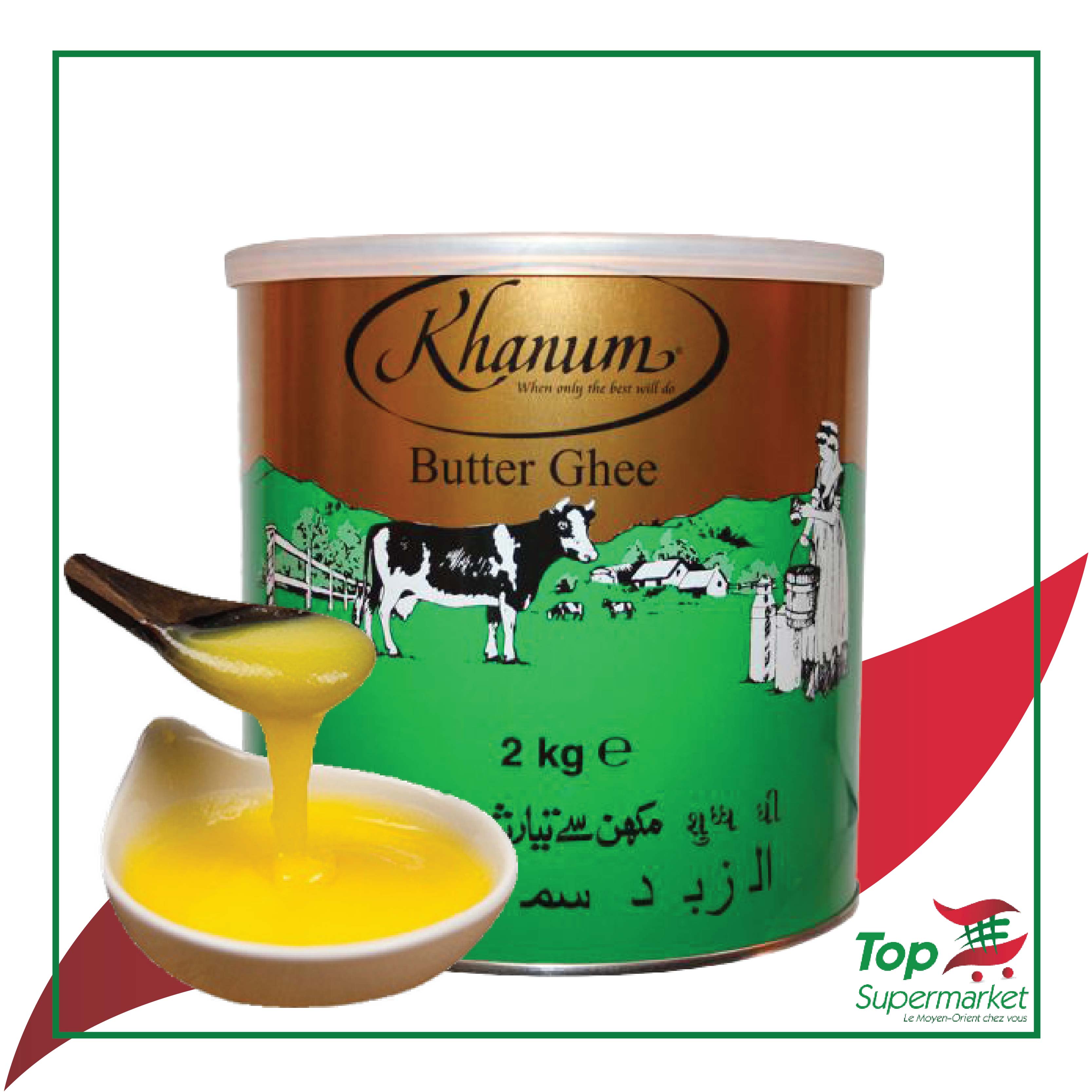 Khanum ghee - beurre clarifié 2KG